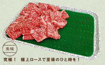 美味！ 極上ロースで至福のひと時を！